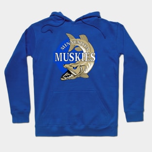 Defunct Minnesota Muskies ABA Basketball 1967 Hoodie